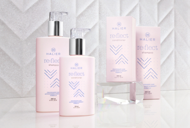 The collection is the best solution for colour-treated hair. The products restore shine and prolong colour vitality.